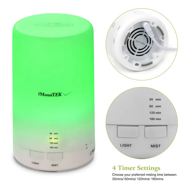 Mini humidifier aroma diffuser for bedroom