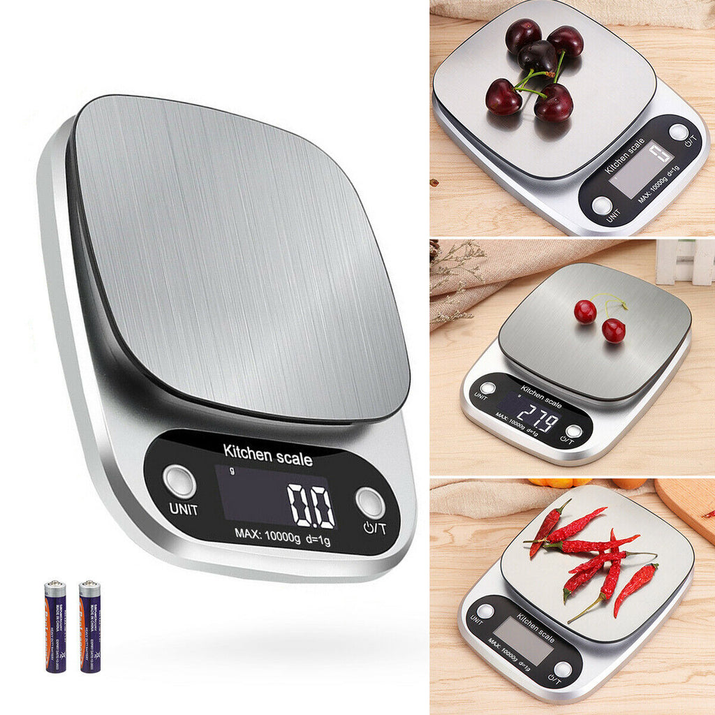 Food scale stainless steel easy clean surface