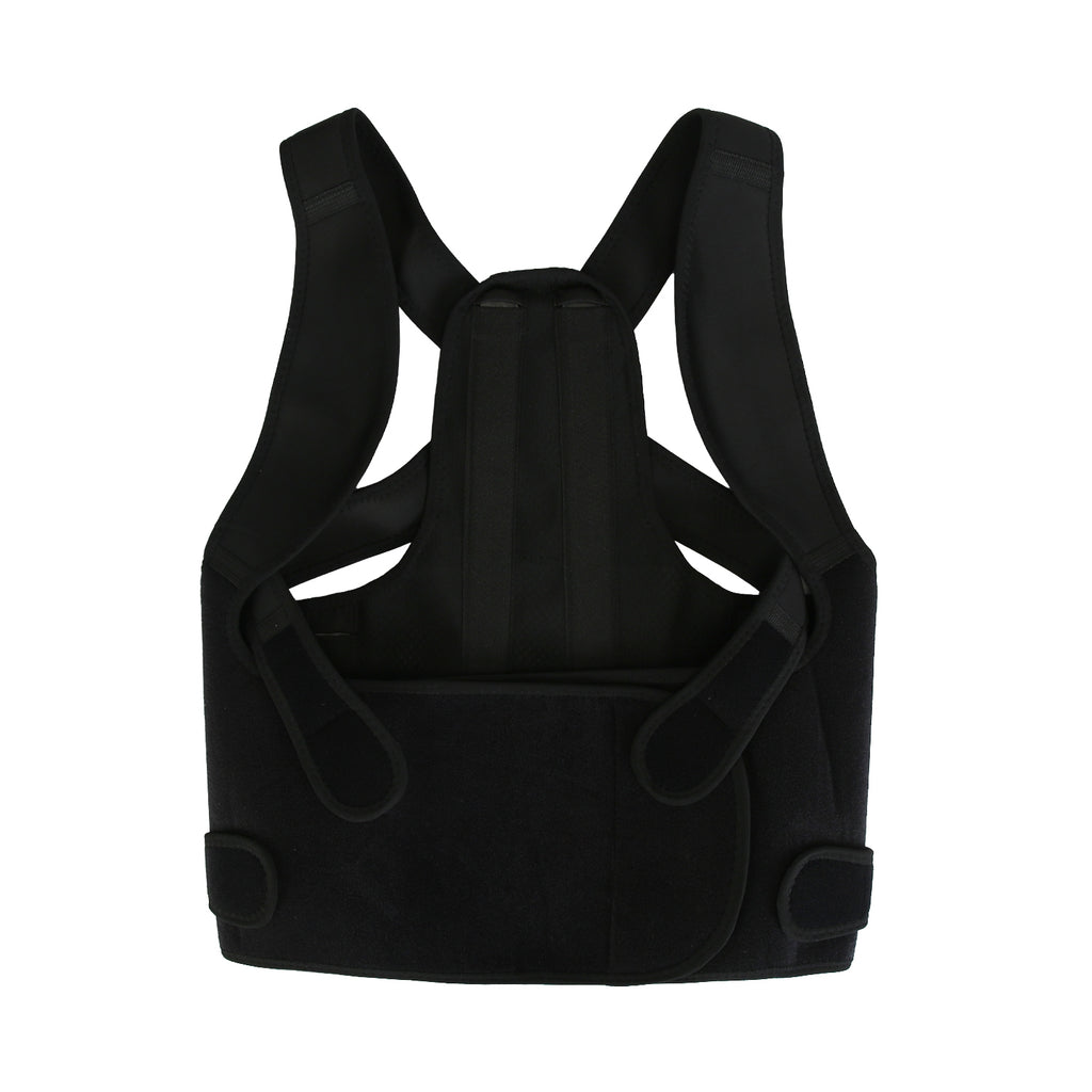 Adjustable Posture Corrector Back Brace - Invisible Under Clothes, Pain Relief for Men & Women - size reference