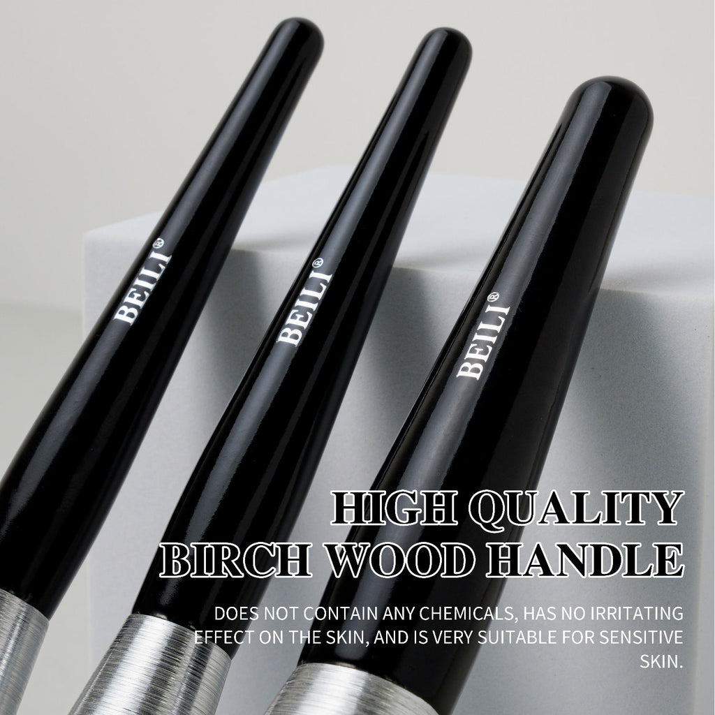 Professional cosmetic brush set brushed tube design