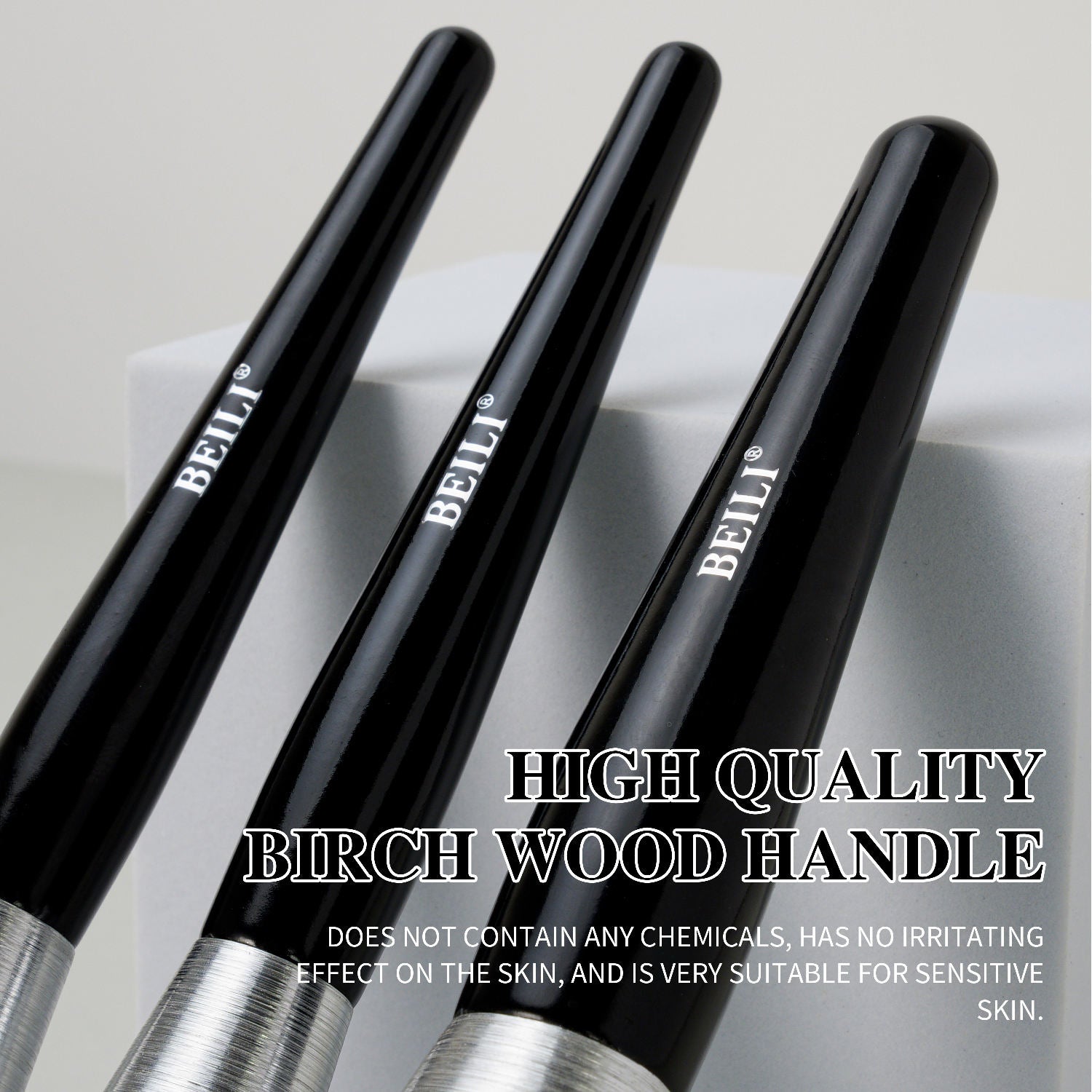 Professional cosmetic brush set brushed tube design
